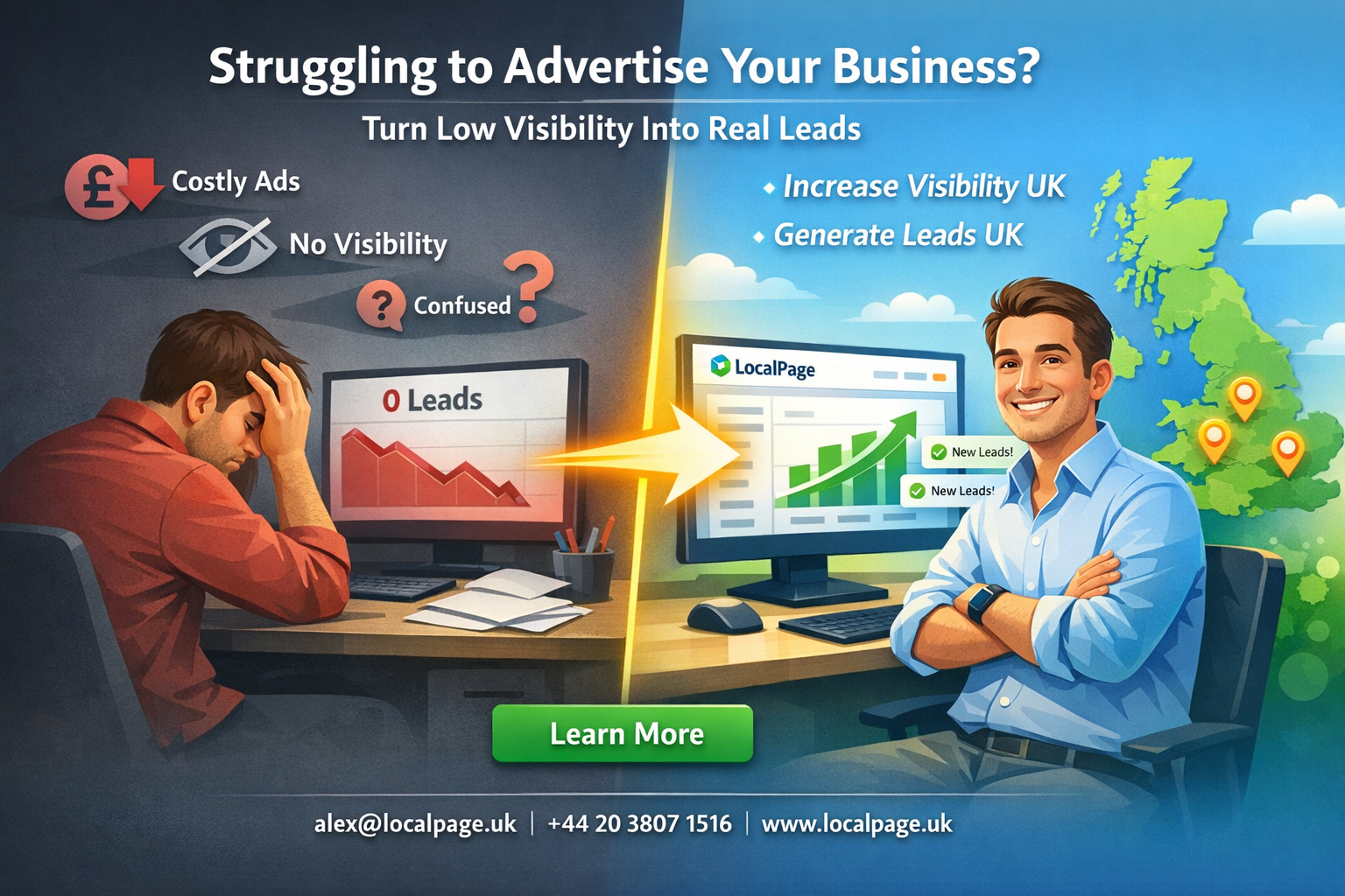 UK business featured advertising listing boosting local visibility